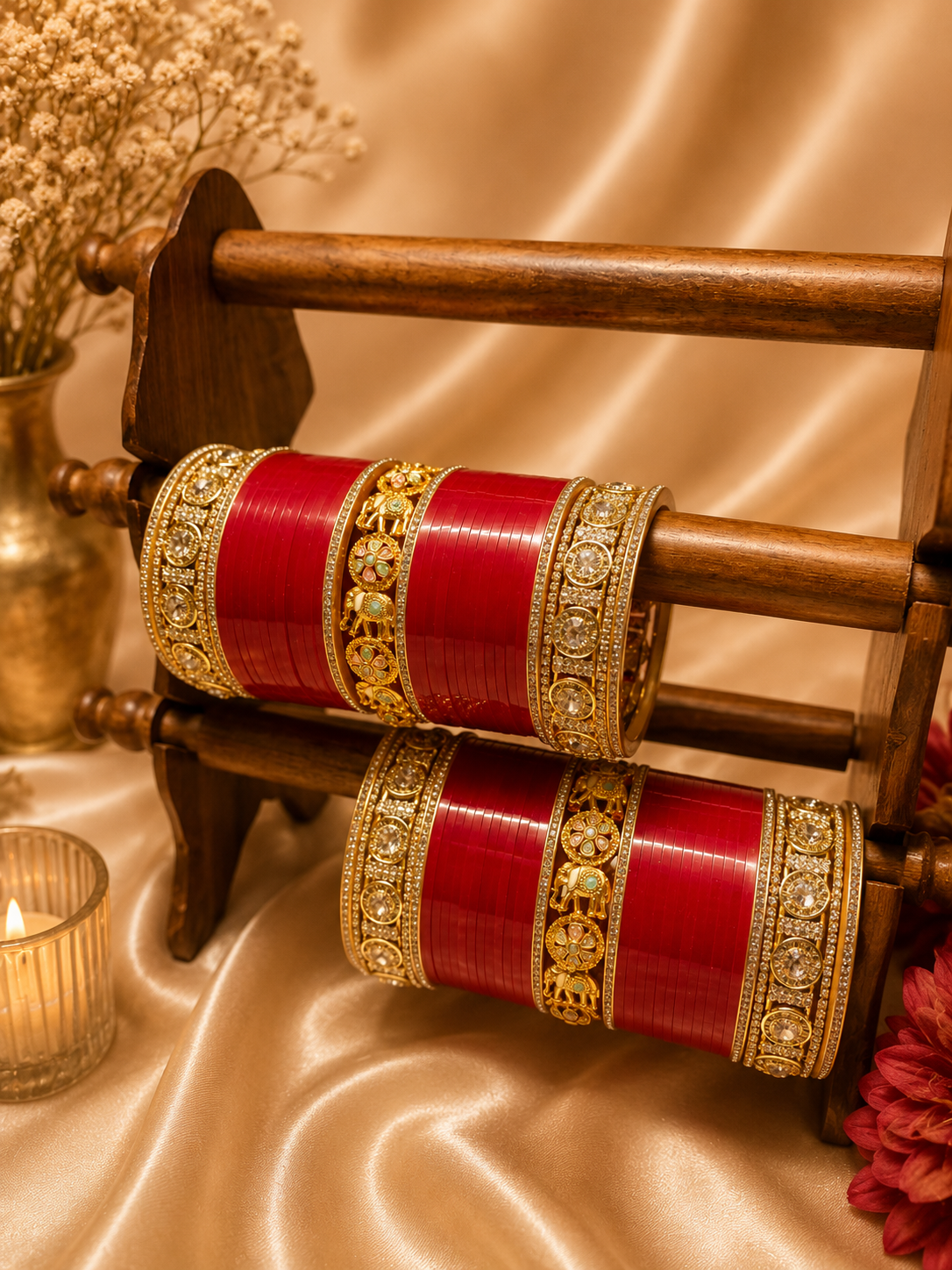 Royal Gajraj AD Chooda | Luxury Bridal Collection