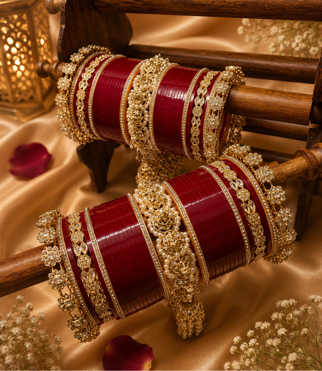 Shahi Jhumki AD Chooda | Premium Bridal Collection