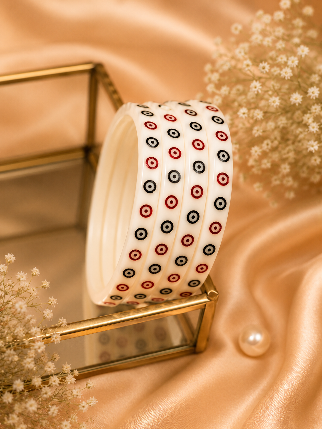 Traditional Dot Bangles | Wedding Wear
