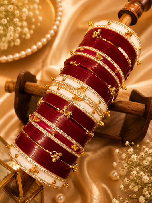 Riwaayat Kashmiri Ghungroo Chooda | Bridal Collection