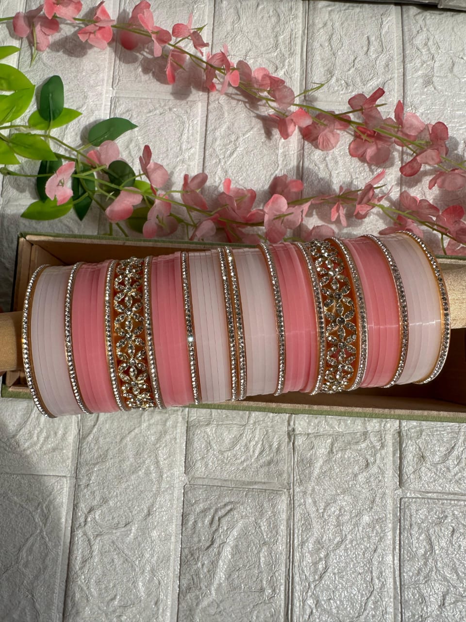 Casual Floral Bridal Chuda For Daily Wear