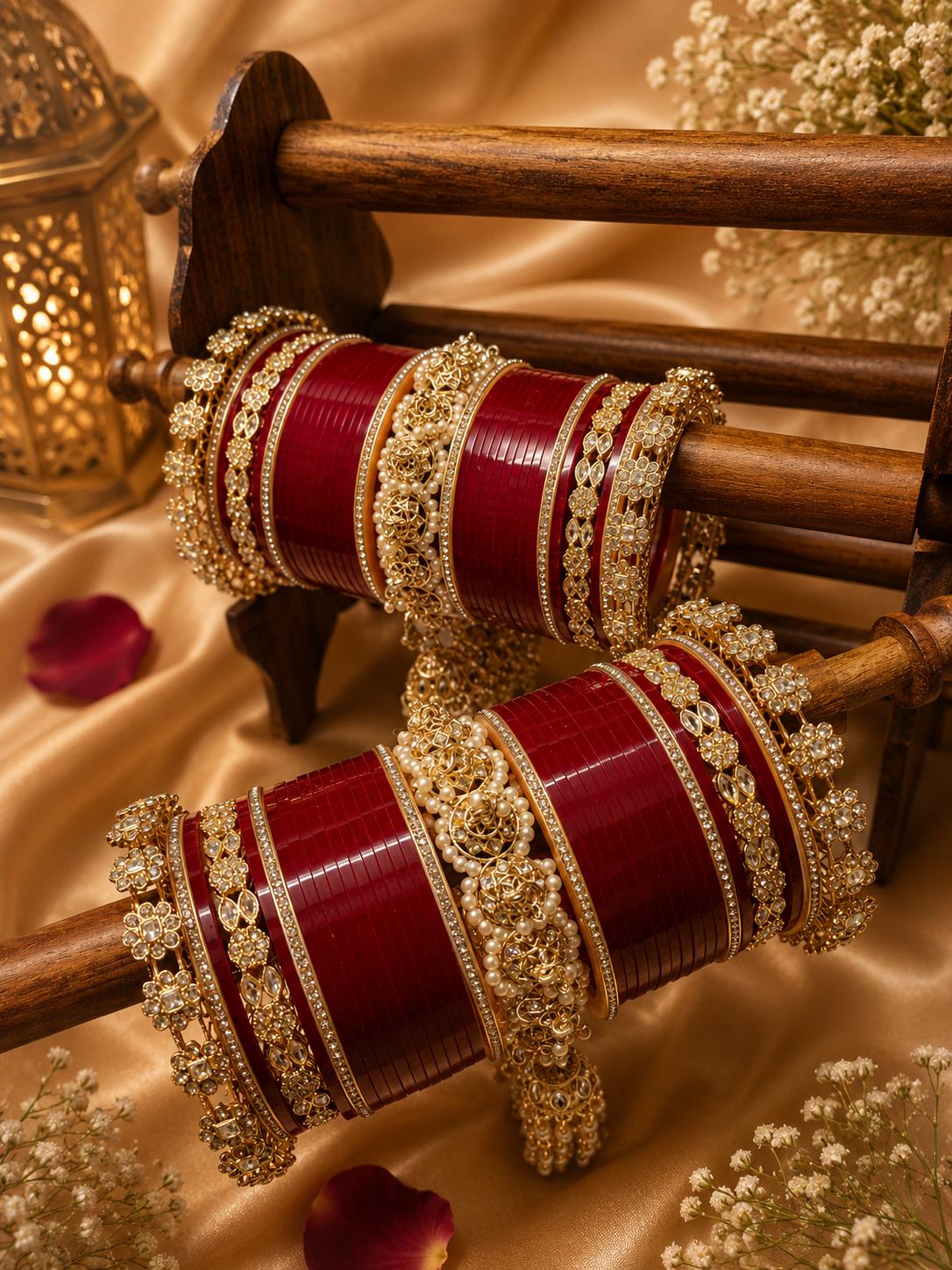 Shahi Jhumki AD Chooda | Premium Bridal Collection