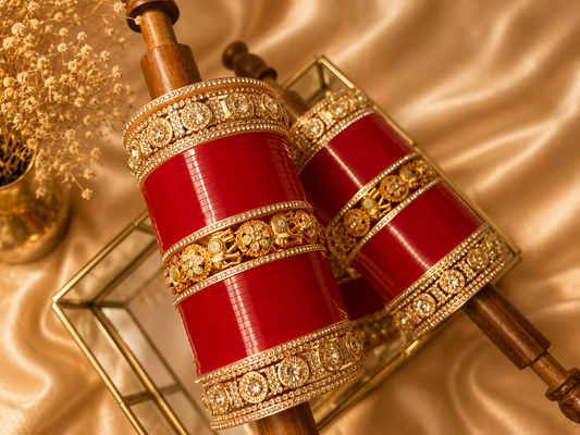Royal Gajraj AD Chooda | Luxury Bridal Collection
