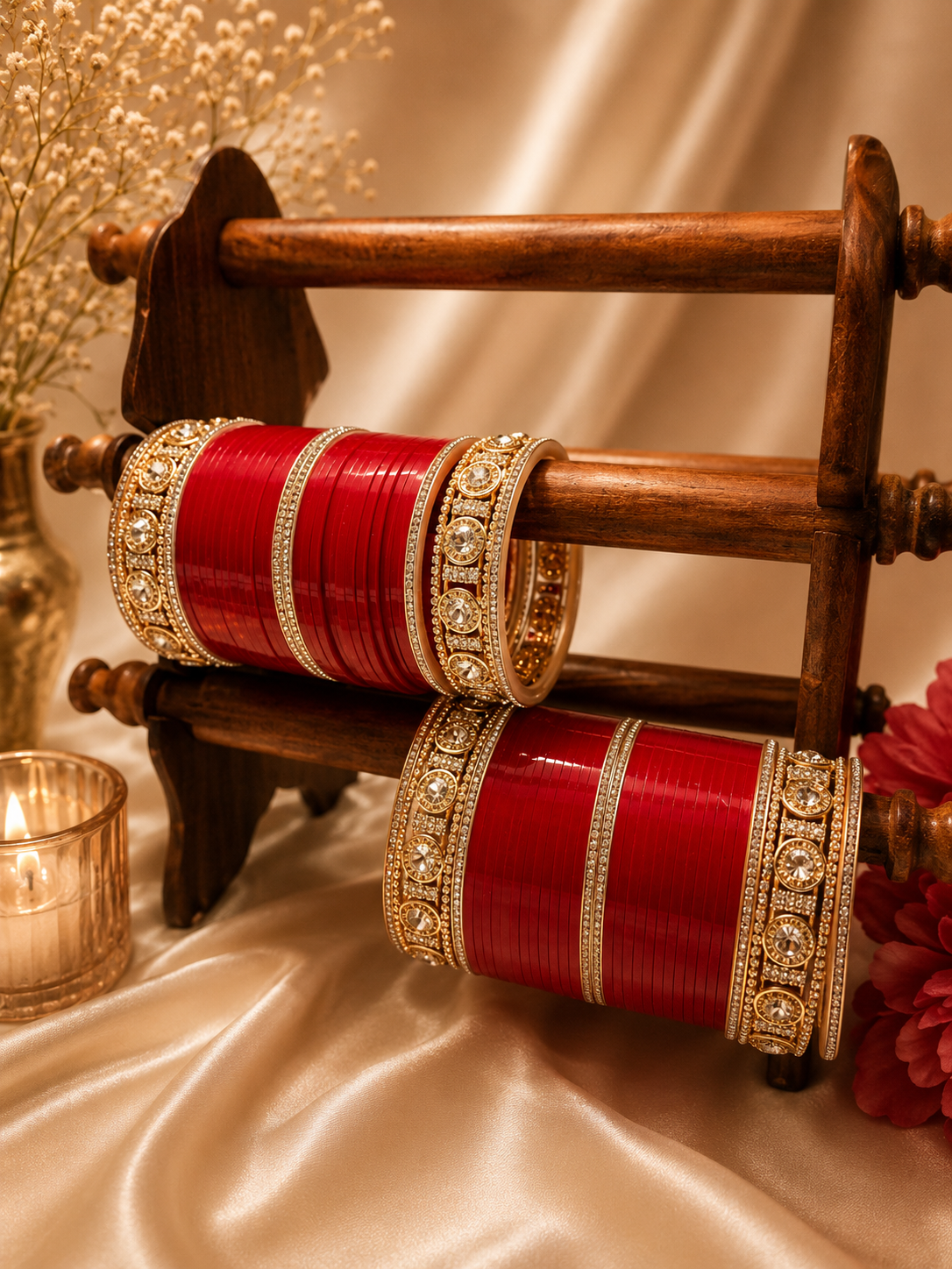 Moonlight Spark AD Chooda | Wedding Bangles