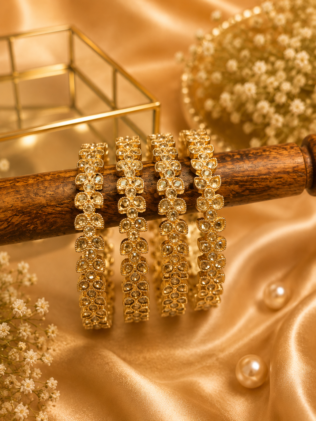Regal Shine AD Kangan | Bridal Jewelry