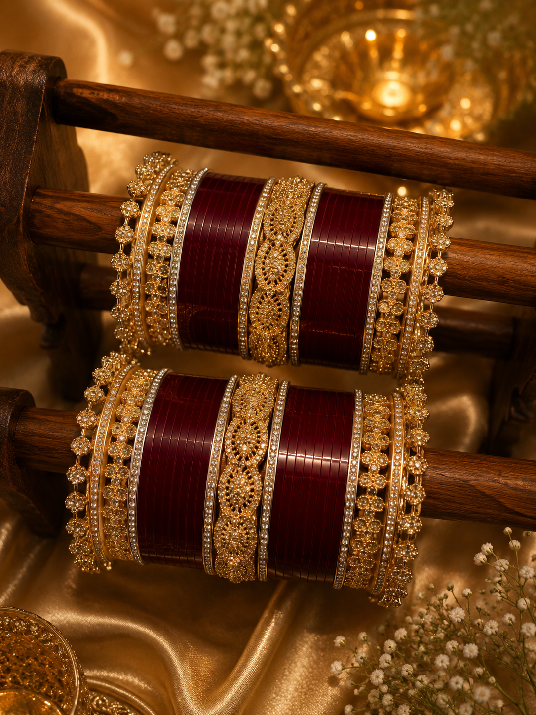 Royal Starlight AD Chooda | Designer Wedding Collection