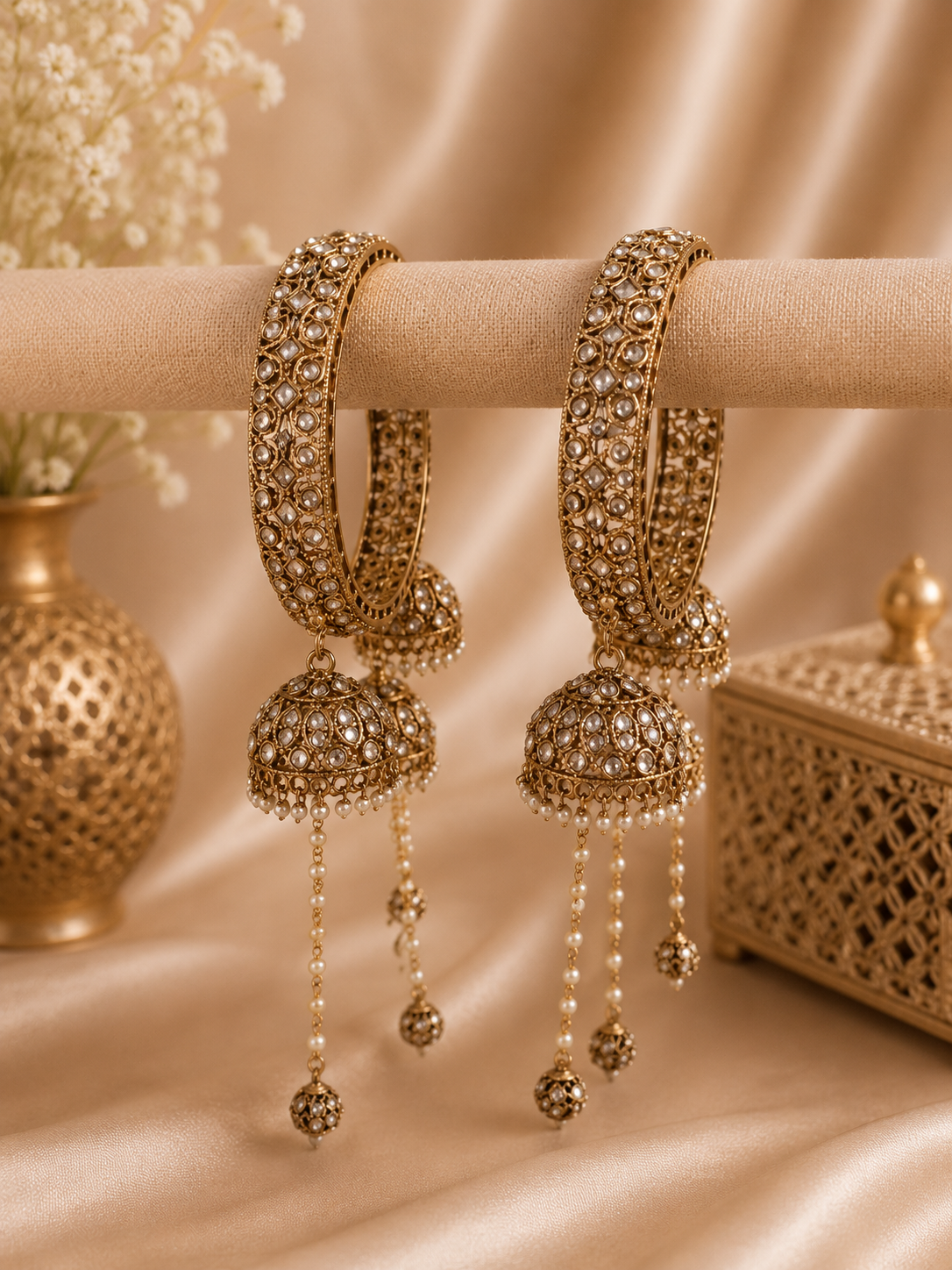 Afsana Reverse AD Jhumki Kangan | Luxury Collection