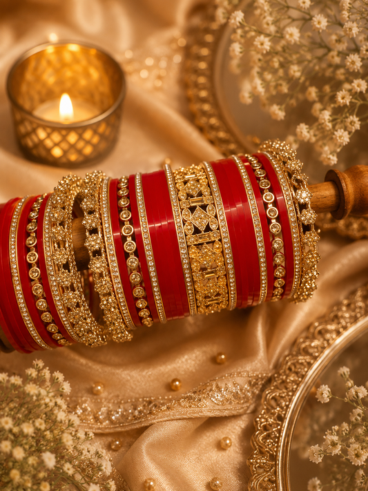 Premium Punjabi Bridal Chura | Wedding Set