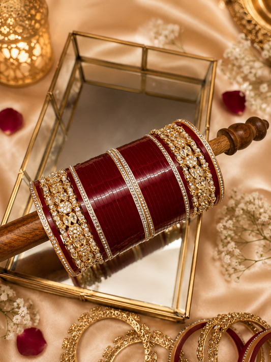 Forever Suhag AD Chooda | Premium Wedding Chooda Set