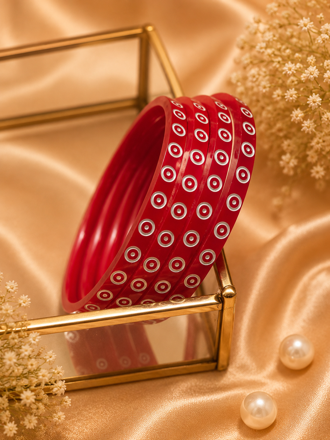 Red Dot Chooda Bangles For Women