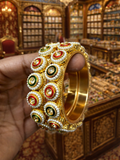 Rajwadi heavy brass bangle