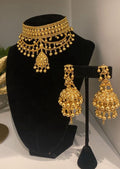 Rajputana necklace with earrings and maangtika