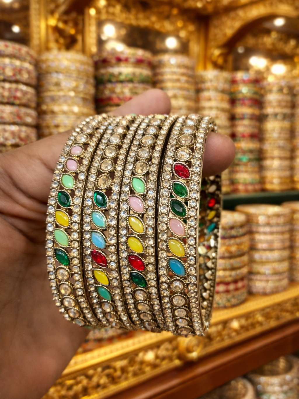 Heavy bridal bangles