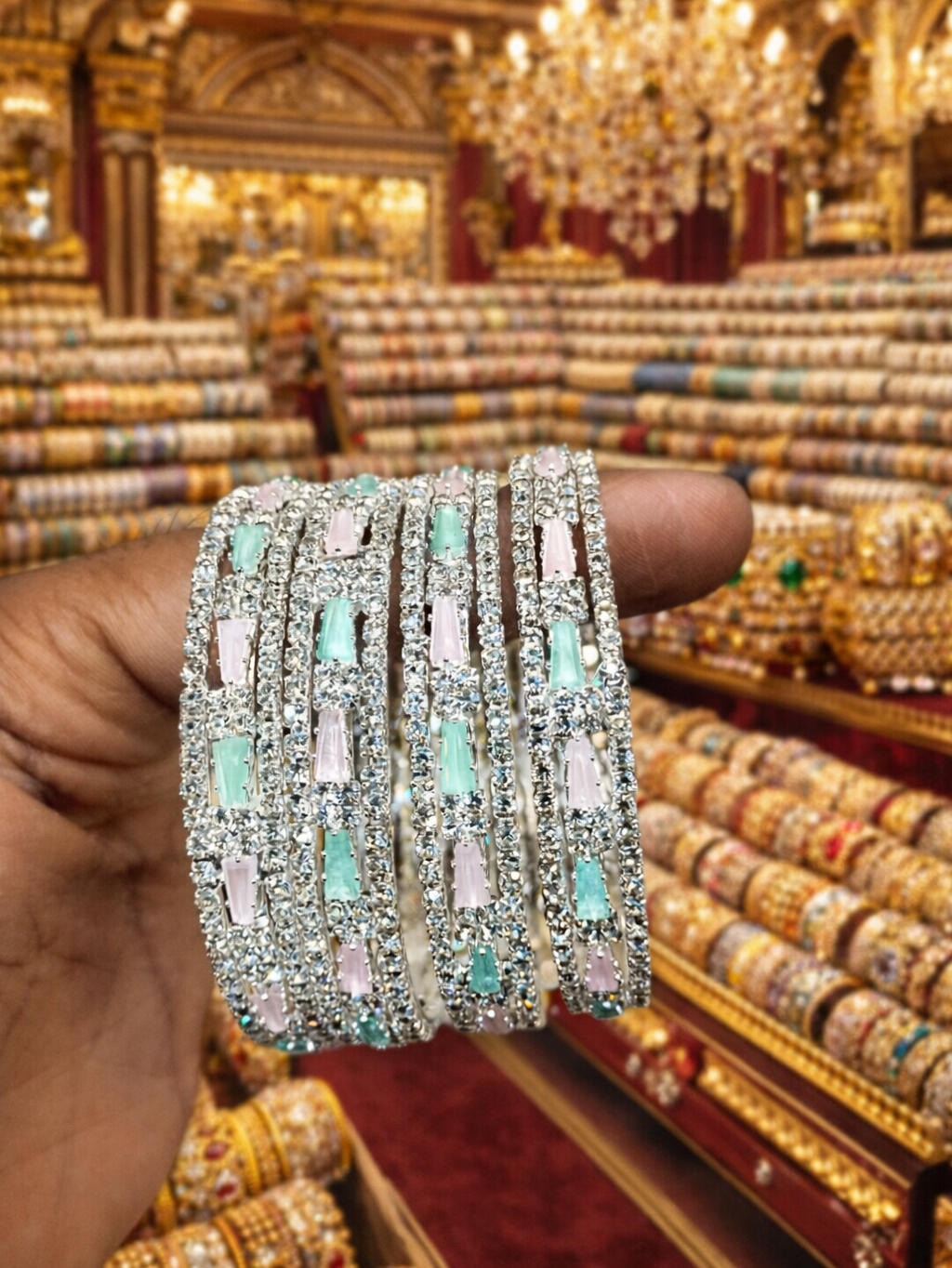 American Diamond chuda bangles