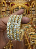 Kundan punjabi chuda bangles