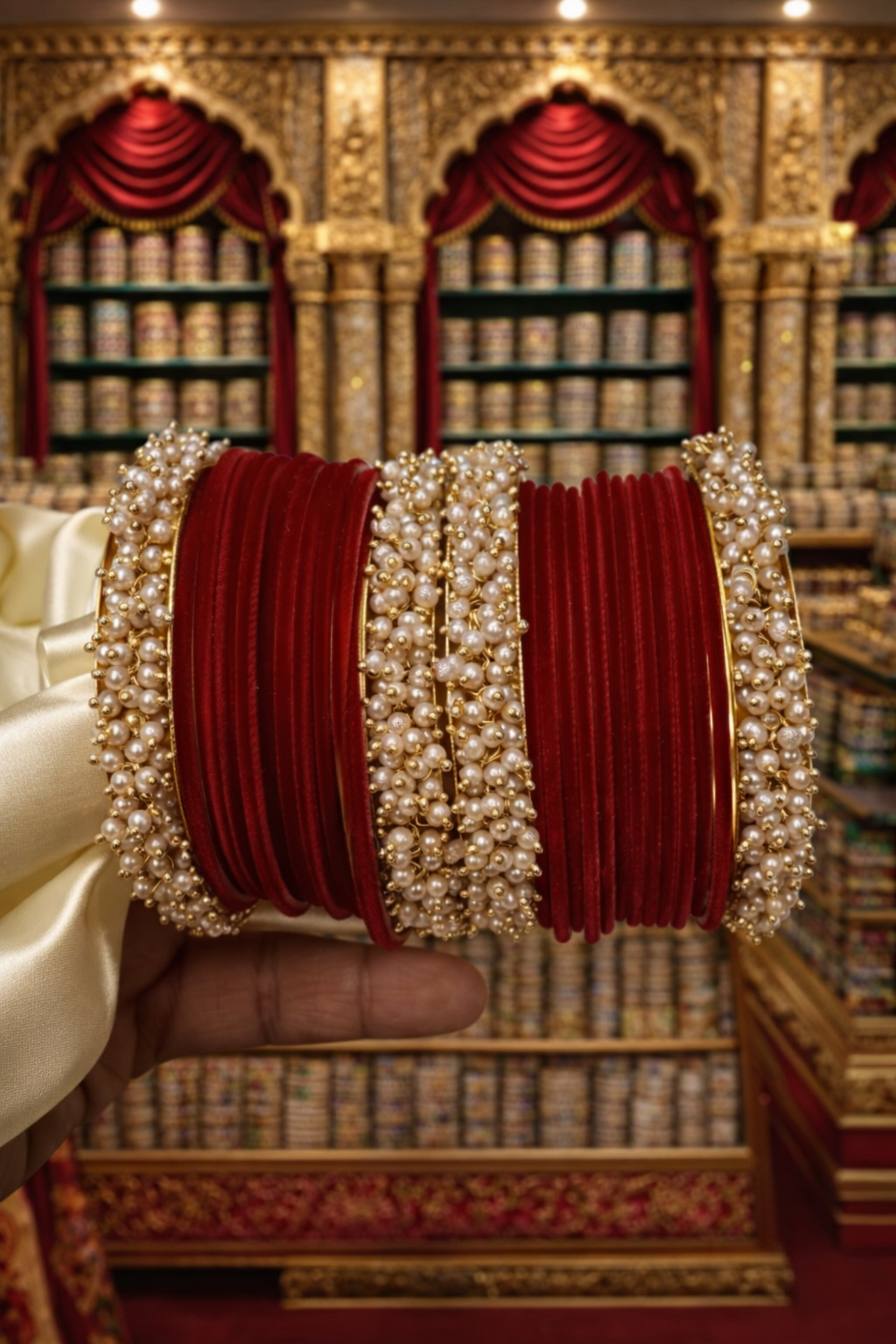 Bajra Bangles Set for Women | Traditional Ethnic Jewellery