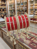 Short Chooda With Jhummar Bangles